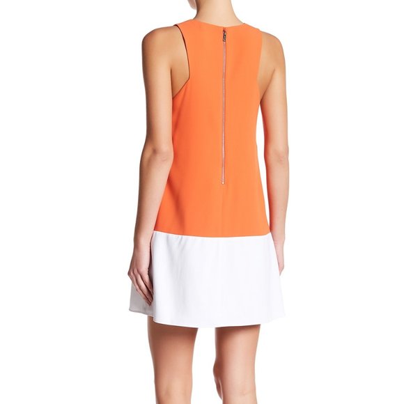 ALICE + OLIVIA two-toned shift dress XS - Picture 2 of 6